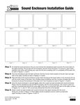 Sound Enclosure Installation Guide