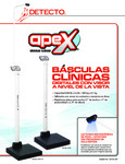 Spanish Specsheet for Cardinal Detecto Eye-Level Digital Clinical Scale