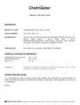 Chefmaster 9 oz. Metallic Blue Airbrush Color Product Specifications