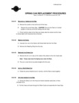 Spring Can Replacement, SCR-694