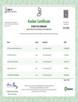 Stash Kosher Certificate
