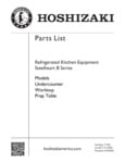 Hoshizaki SH Parts