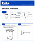 Lavex Step Pedal Attachment Instructions