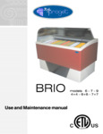 Stoelting Brio Display Cabinets Manual