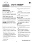 Sun Joe 24V-BBQ-LTE Manual