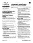 Sun Joe 24V-PHT17-LTE Manual
