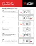 Sushi Display Case Temperature Reset Instructions Sushi Display Case Temperature Reset Instructions