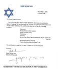 Sweet Street Kosher Certificate