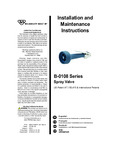 T&S B-0108 Instructions