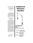 T&S B-0117 Instructions