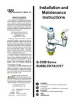 T&S B-2360 Instructions