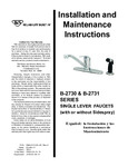 T&S B-2730 & B-2731 SERIES Instructions