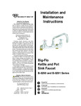 T&S Big-Flo Kettle and Pot Sink Faucet