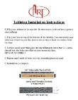 Art Marble Installation Instructions Art Marble Installation Instructions
