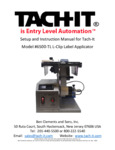 Tach-It 6500-TL Instructions