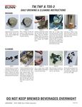TDS-3 Use & Cleaning Instructions