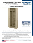 Tennsco 1872 and 2472 Assembly Instructions