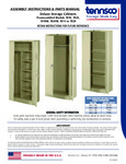 Tennsco 7818, 7824, 7814, 7820 Manual