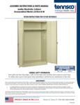Tennsco J2478A-N-W Assembly Instructions