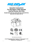 Thermaco Big Dipper MLEK-RET Instructions