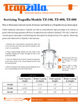 Thermaco Trapzill TZ-160, TZ-400, TZ-600 Instructions