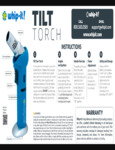 Tilt torch instructions Tilt torch instructions