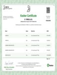 Torani Kosher Certificate Torani Kosher Certificate