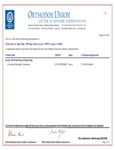 Perfect Puree Kosher Certificate