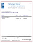 Perfect Puree Kosher Certificate