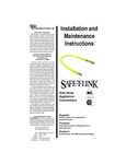 T&S Gas Connectors Instructions