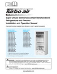 Turbo Air TGM_TGF-SD_HC Freezer Manual