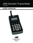 LRS TX-7471 user Manual