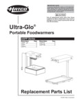 Hatco UGFF Replacement Parts List