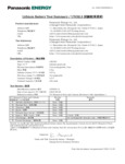 UN38.3 Test_Summary CR2032 UN38.3 Test_Summary CR2032