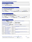 UN 38.3 Lithium Battery Test Summary 7506