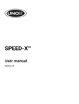 UNOX SPEED_X_USER_MANUAL