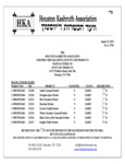 Kosher Certification