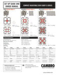 User Manual_S-Series Compact Adjustable Dish Caddy_Cambro User Manual_S-Series Compact Adjustable Dish Caddy_Cambro