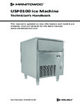 Manitowoc USP0100 Technician's Manual Manitowoc USP0100 Technician's Manual