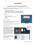 Vari-Smart Control Instructions Vari-Smart Control Instructions