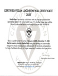 Barilla Vegan Certification