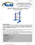 Vestil HDU Manual