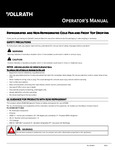 Vollrath_Refrig_Non-Refrig_Cold_FrostTop_DropIns_Operator's Manual Vollrath_Refrig_Non-Refrig_Cold_FrostTop_DropIns_Operator's Manual