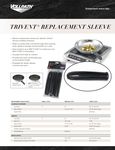 Vollrath TriVent Sleeve Sell Sheet