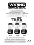 Waring Torq 2.0 Blender Instructions Waring Torq 2.0 Blender Instructions
