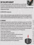 Lampa - Table Lamps - Warranty