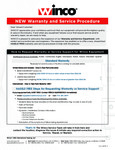 Winco Warranty