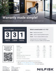 NIL200 warranty flyer