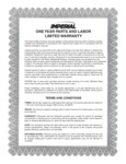 Imperial Griddle Warranty.pdf