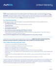AvaTek Limited_Warranty